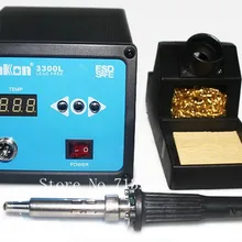 ESD Бессвинцовая цифровая паяльная станция 150 Вт 200~ 500''C BK3300L для шнура питания, солнечная панель в сборе