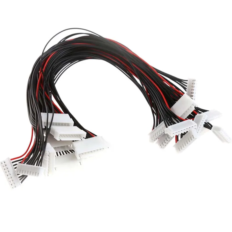

HBB 10Pcs JST-XH Plug 8S Lipo Balance Wire Extension Lead 30cm For RC Car Boat Plane New