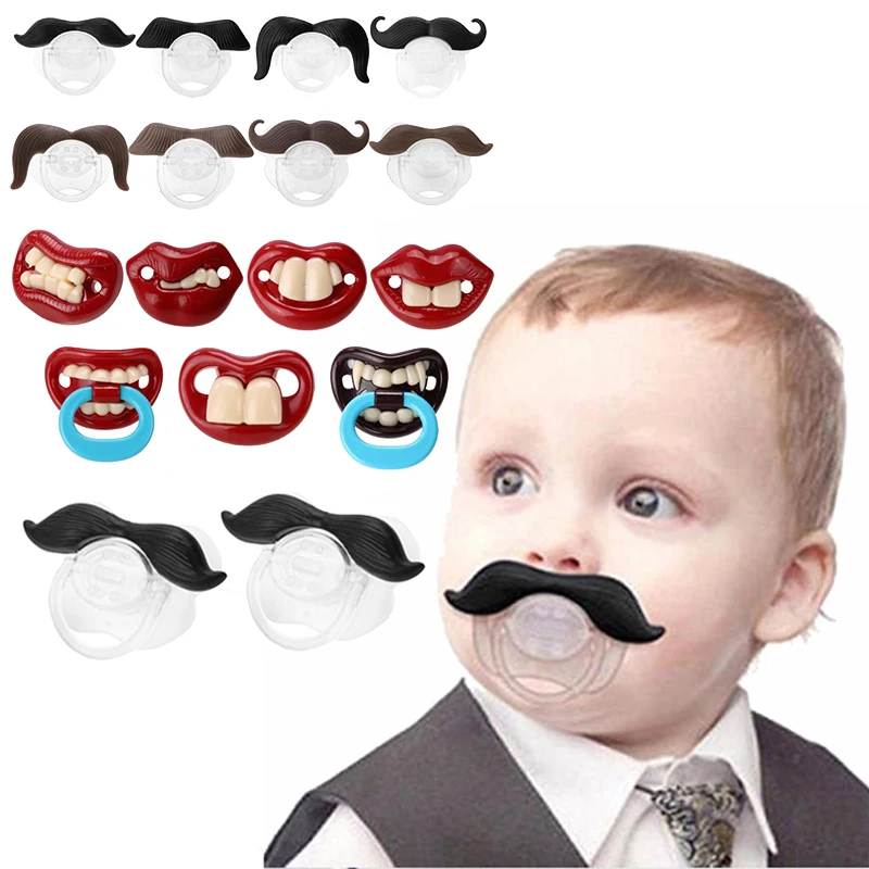 

Food Grade Silicone Funny Baby Pacifiers Nipple Teethers Toddler Pacifier Orthodontic Soothers Teat for Baby Pacifier Gift
