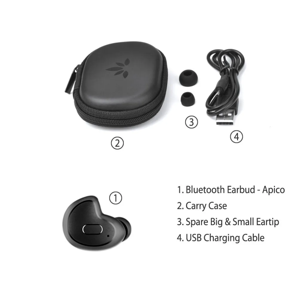 Koloniaal Mislukking ondanks Avantree Mini Bluetooth Earbud V4.1 With Mic Snugly Fit Wireless Smallest  Invisible In-ear For Podcast Audiobook Gps Music-apico - Earphones &  Headphones - AliExpress