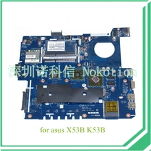 PBL60 LA-7322P Rev 1A For ASUS X53B K53B Laptop motherboard E450 CPU ATI graphics DDR3
