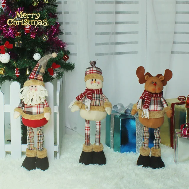 1pcs top sale telescopic bar santa claus office christmas decorations for tree hanging ornaments pendant gift - Christmas Decorations Sale 1pcs top sale telescopic bar santa claus office christmas decorations for tree hanging ornaments pendant gift - Christmas Decorations Sale