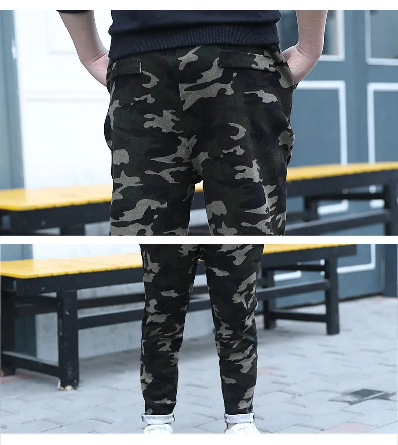 fashion camouflage boy mid elastic waist pants 2018 spring autumn kids pants boys trousers children teenage boys clothing 5 6 7 8 9 10 11 12 13 14 15 years little big teenage boys spring school pants for kids bottom clothes (6)