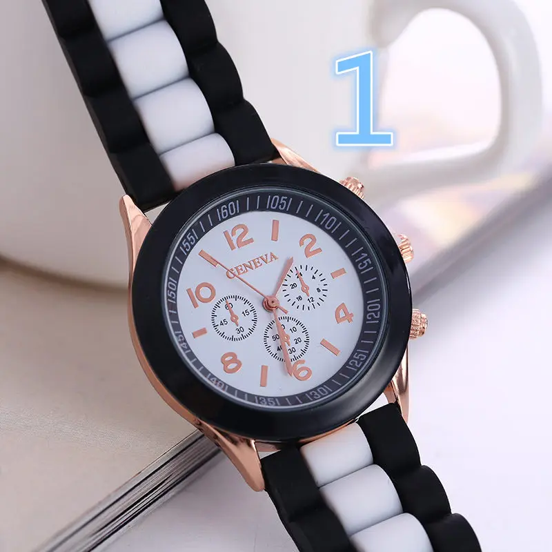 

Women Geneva Faux Leather Quartz Wrist Watch luxury