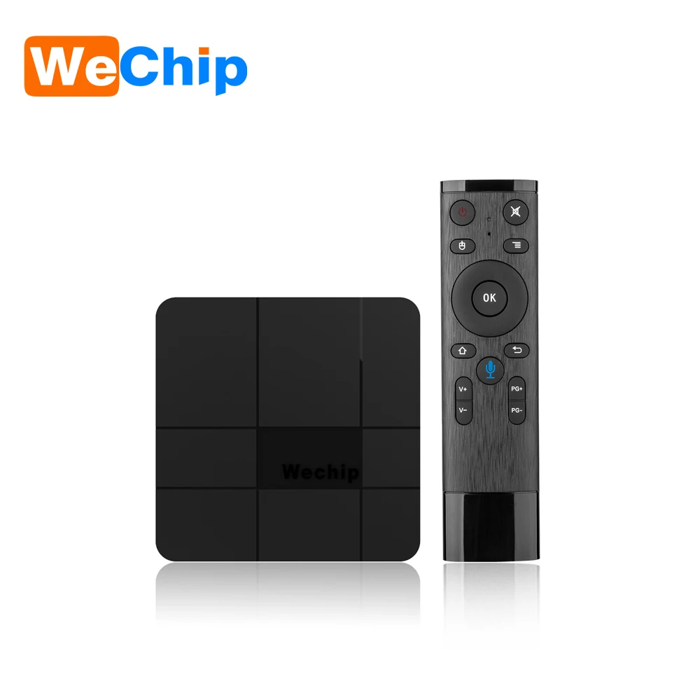 

Wechip V8 plus google voice control tv box 4K TV Box Android 7.1 Amlogic S905w set top box 4k media player pk TX3MINI X96MINI