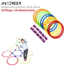 JayCreer пластиковые hopscocky игры на открытом воздухе кольцо-20 шт