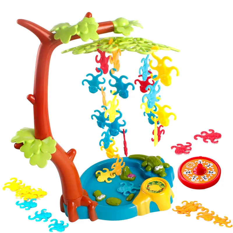 Обезьяна качели дерево настольная игра для забавные Вечерние игры Parentchild