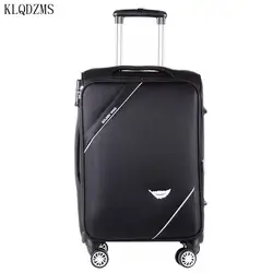 KLQDZMS 20/24/28 дюймов Высокое качество водонепроницаемый Оксфорд сумки на колёсиках вместительный чемодан для путешествий Универсальный