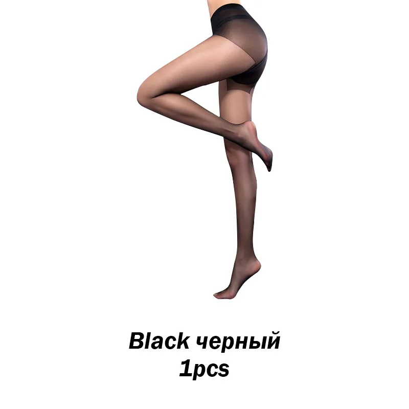 BONAS 40D, женские колготки большого размера, подходящие 100 кг, женские колготки, сексуальные, цветные, тонкие, летние, модные колготки - Цвет: black