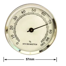 57 мм аналоговый указатель гигрометр настенный монитор влажности для домашнего использования