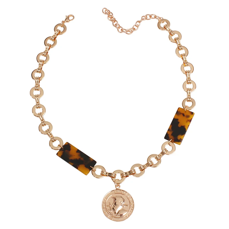 Lalynnlys, богемное пляжное многослойное ожерелье для женщин, девушек, Ретро стиль, колье, ожерелье, вечерние ювелирные изделия, подарок, хит, N68671 - Окраска металла: N6848
