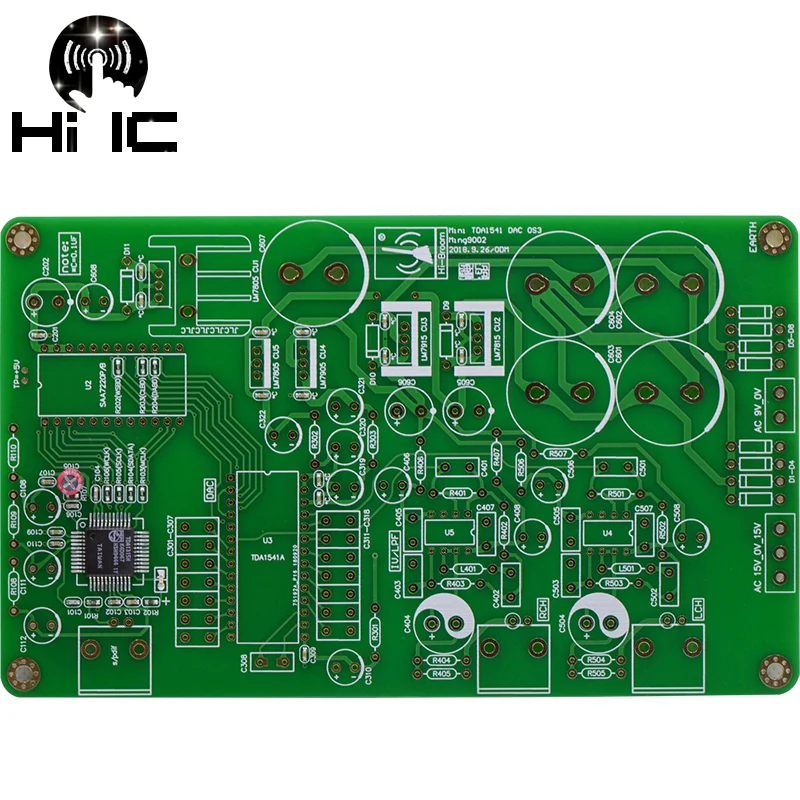 HiFi аудио OS3 SAA7220P/B+ TDA1541 DAC декодер печатной платы