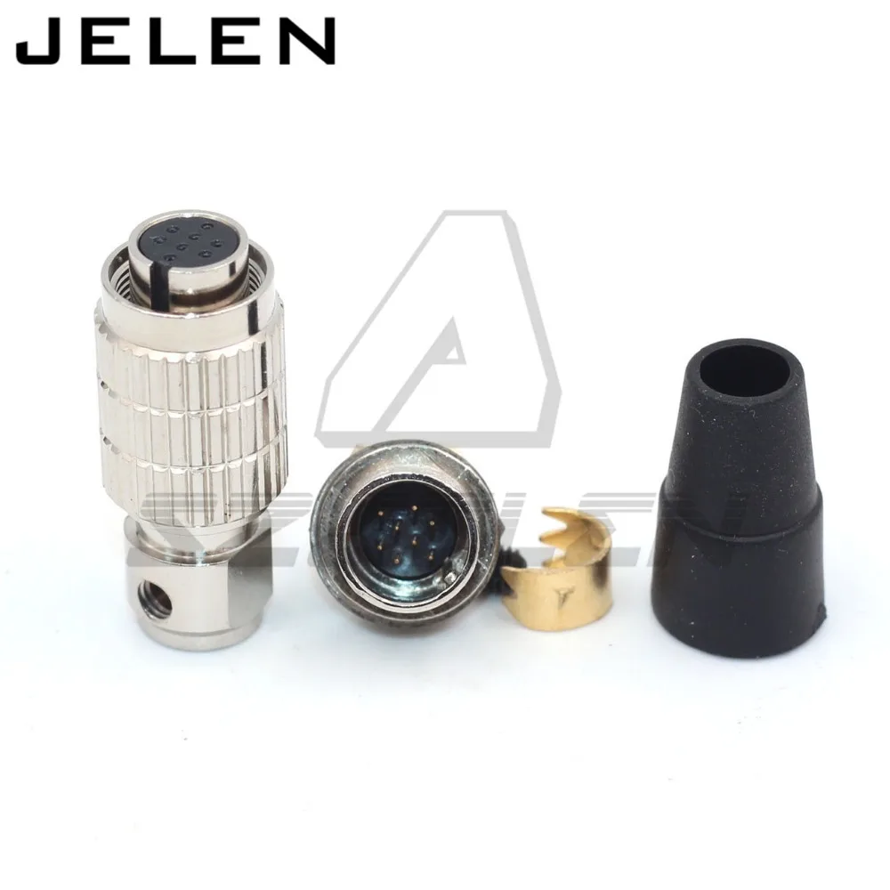 encaixe cabo 8pin cabo plug connectors