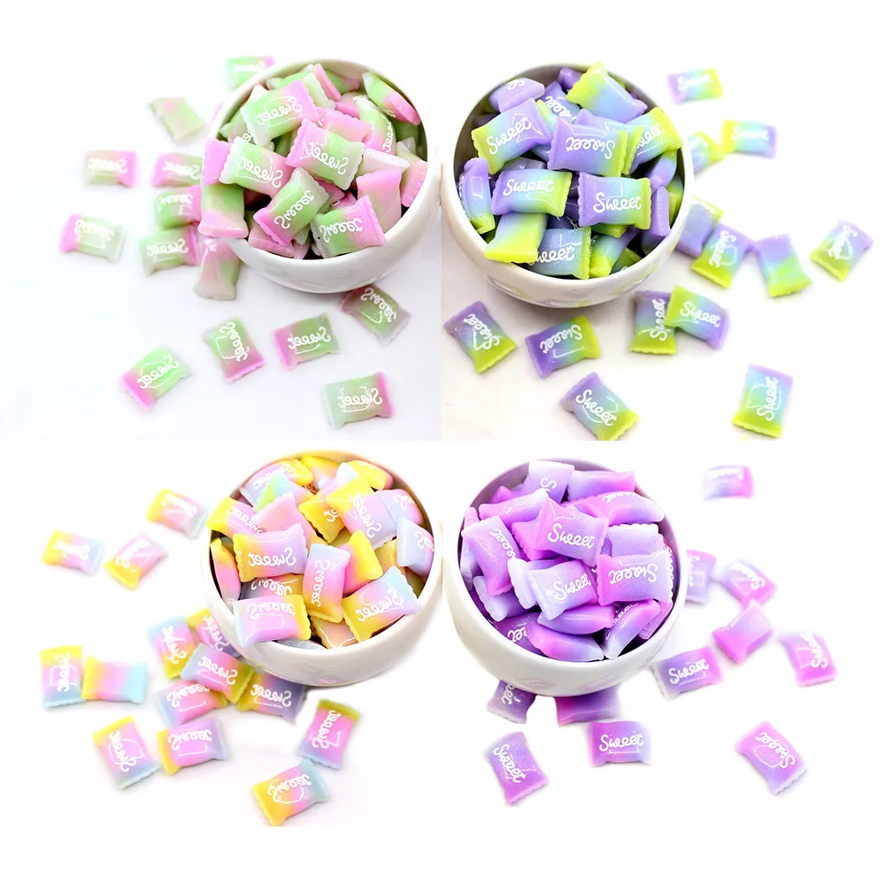 

5Pcs Slime Charms Sweet Candy Sugar Bead for Slime Toys Children Addition Modeling Clay Polymer Lizun DIY Accessories model tool
