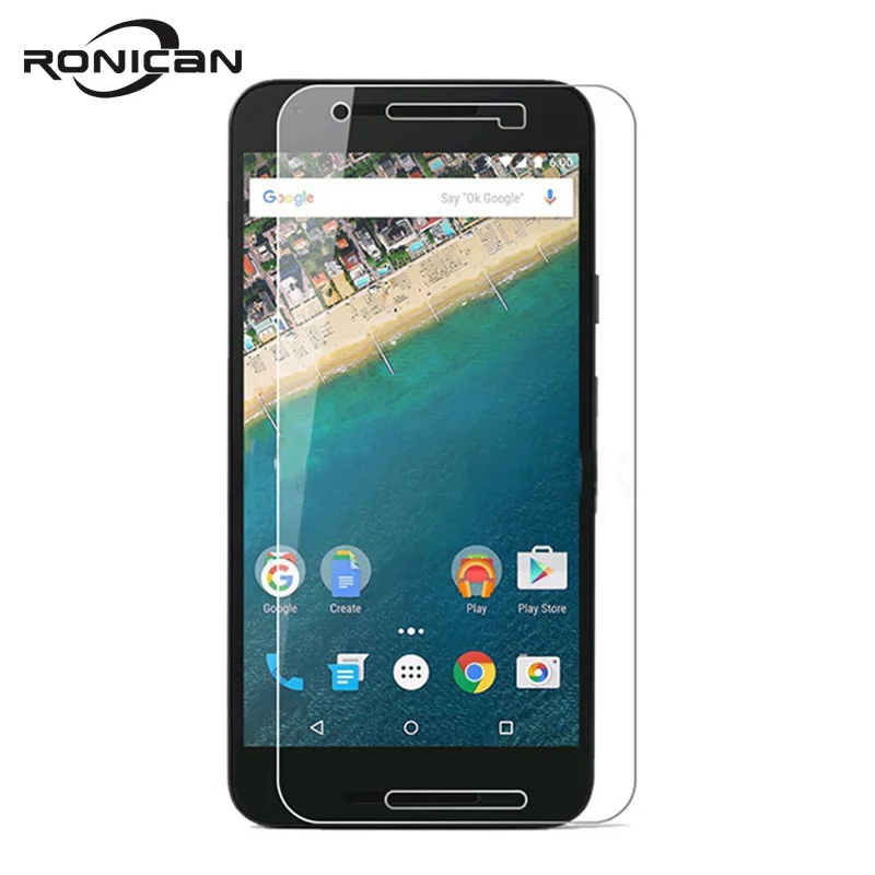 RONICAN закаленное стекло для LG Google Nexus 5X Защита экрана 9H 2.5D Защитная пленка телефона