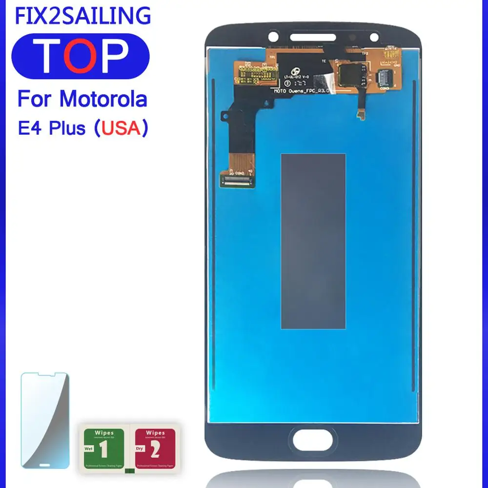 5 'Lcd E4 Plus для Motorola Moto XT1775 Версия США 100% рабочий ЖК-дисплей кодирующий