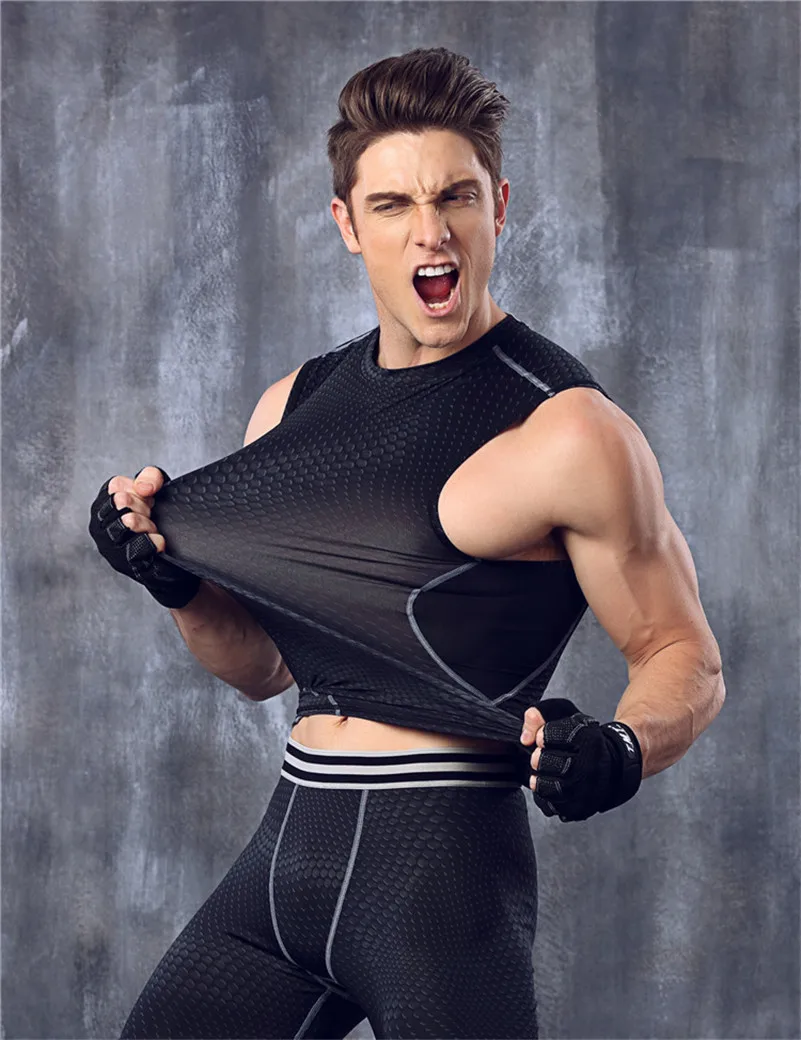 

NEW GymFit Tank Top Mens Bodybuilding Vests Scale Design Stringer Singlet Fitness Sleeveless Shirt Muscle Vest Workout Exercise