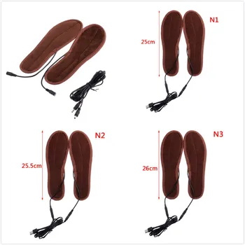 

Heated Insoles Winter Electric Insoles Heated Shoe Warm Insoles Inserts Usb Charged for Shoes Boot Warm Shoepad Unisex