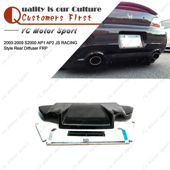 

Car Accessories FRP Fiber Glass JS RACING Style Rear Diffuser Fit For 2000-2009 S2000 AP1 AP2 Rear Bumper Diffuser Underboard