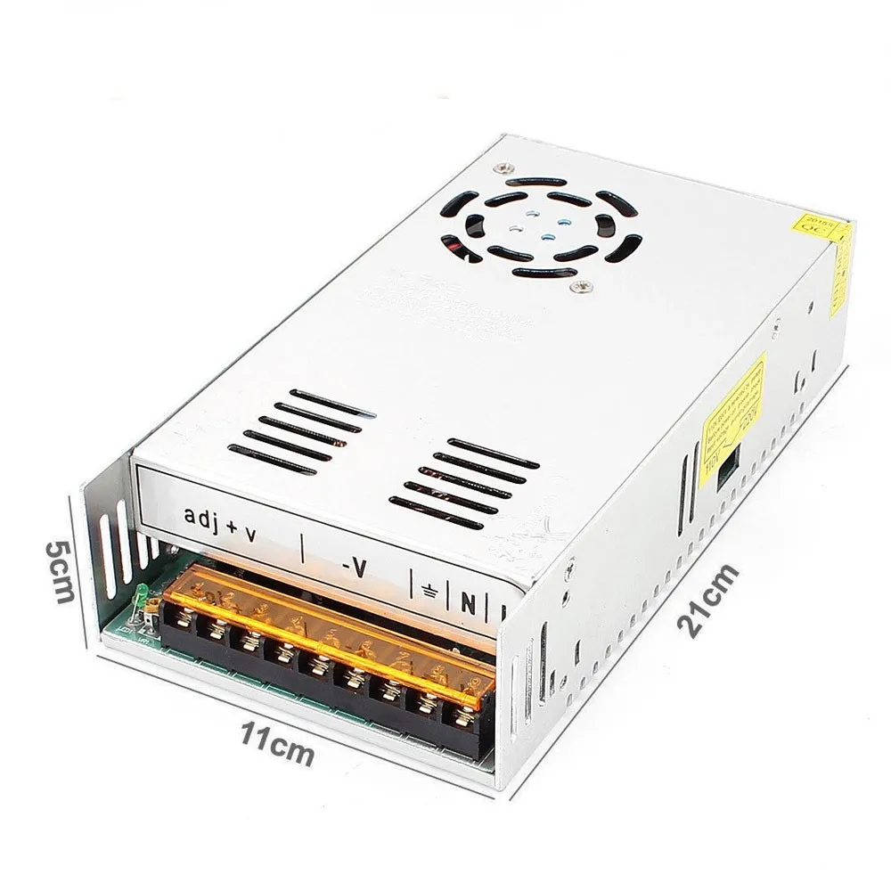 Vusum трансформатор освещения AC110V-220V к DC 5 в 12 В 24 в 48 в адаптер питания 2A 5A 10A 15A 20A 30A светодиодные ленты Переключатель Драйвер