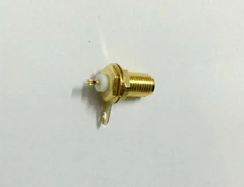 

100pcs/lot SMA Jack Female panel mount with nut and solder cup RF connector