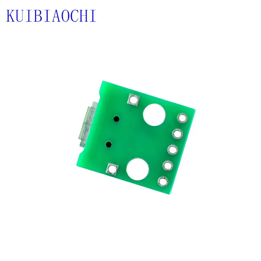 Фото 10 шт./лот микро USB адаптер DIP 5 контактный гнездовой разъем B Тип PCB конвертер 10 шт./лот микро USB адаптер DIP 5 контактный гнездовой разъем B Тип PCB конвертер