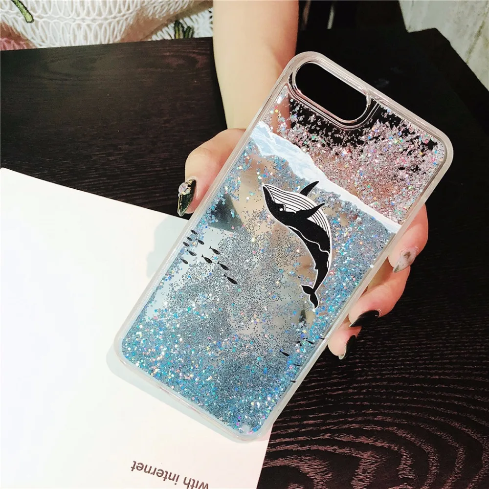 Quicksand For iphone 7 7 plus 8 8 plus X 6 6S 6 Plus Case  (9)