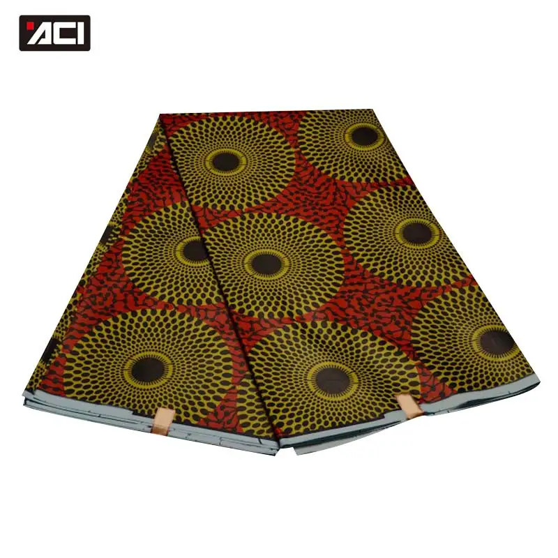 

ACI Veritable Wax Ankara Fabric African Real Wax Prints New Design 2019 Tissu Wax African Fabric 6Yards Nigeria Wax Batik Fabric