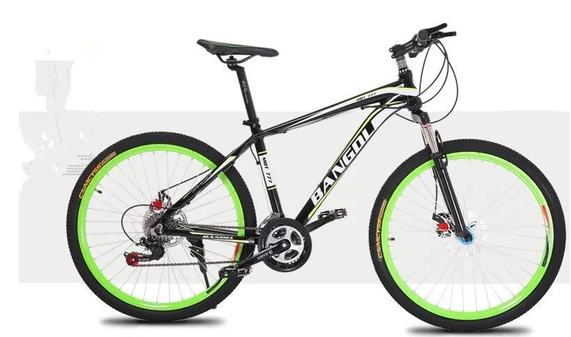 Sale Double Disc Bicycle High Carbon Steel Materials 26 Inches 21 Speed Double Disc Brake 3