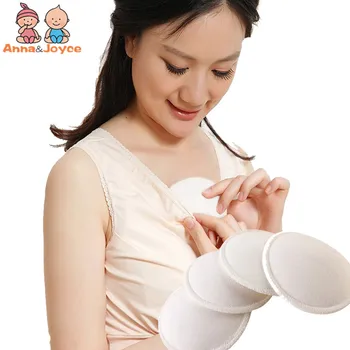 

4 Pairs=8Pcs Eco-Friendly Reusable Nursing Baby Feeding Postpartum Breast Pads Soft Absorbent Washable Nursing Pads fYFZ0033