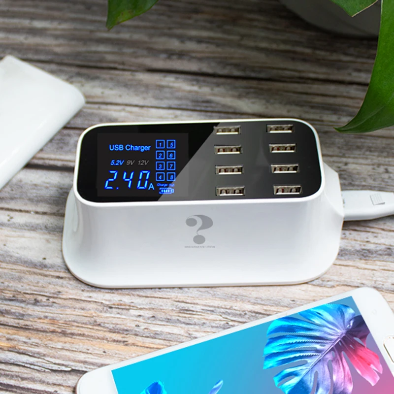 Универсальное умное быстрое зарядное устройство usb для Samsung galaxy Xiaomi настенный