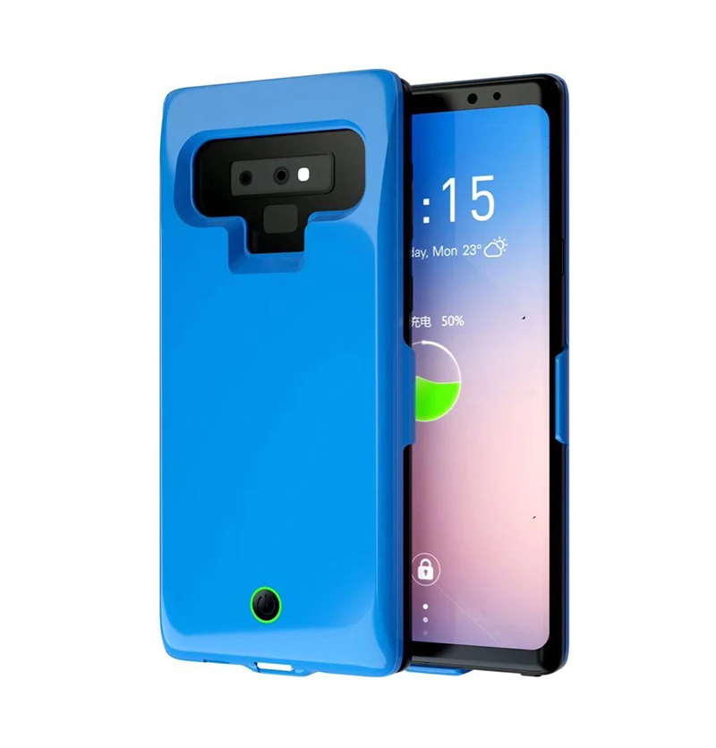 7000 мАч чехол для аккумулятора для samsung Note 9, чехол для зарядного устройства, внешний аккумулятор, чехол для внешнего зарядного устройства, хорошее Резервное копирование - Цвет: NOTE 9