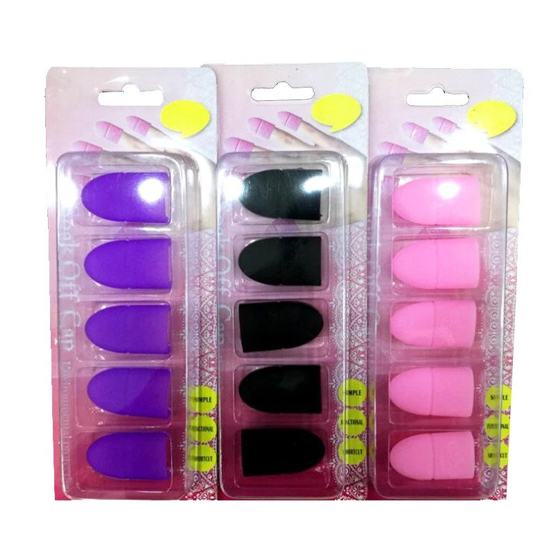 5 шт. силиконовые зажимы для снятия гель лака ногтей|gel nail polish remover|gel removernail remover |