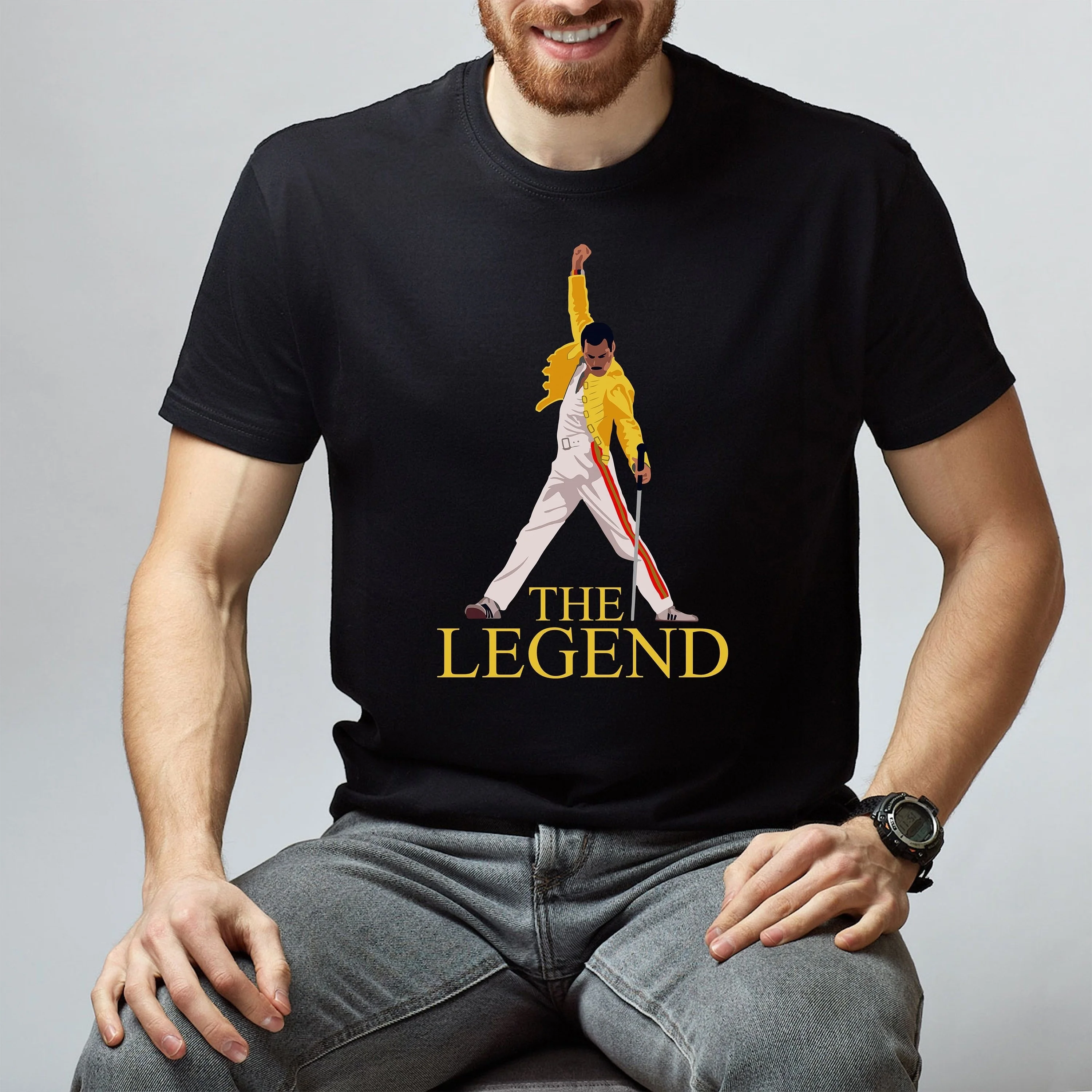 queen freddie mercury t shirt