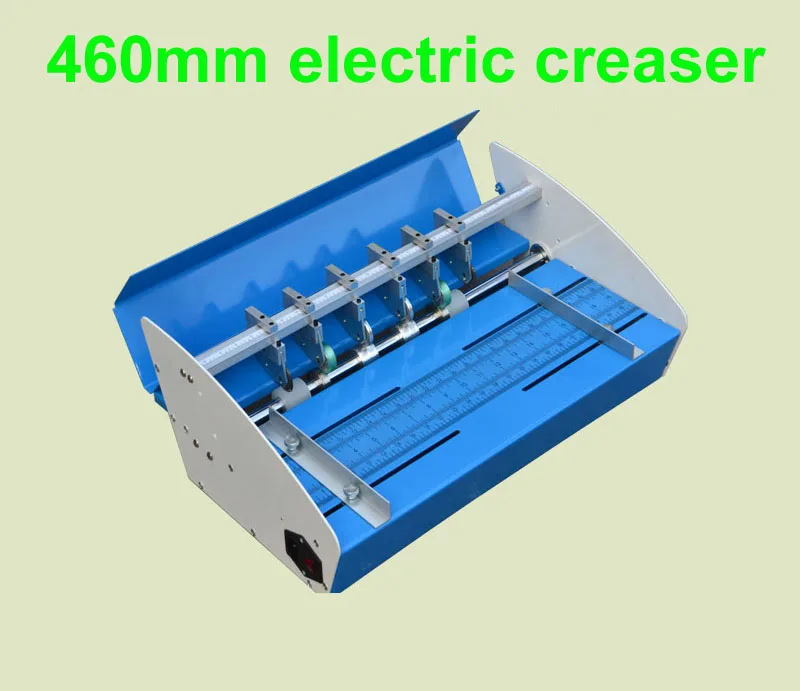 

110/220V 18inch 460mm Electric Creaser Scorer Perforator Cutter 3 Function Paper Cutting Creasing Perforating Machine