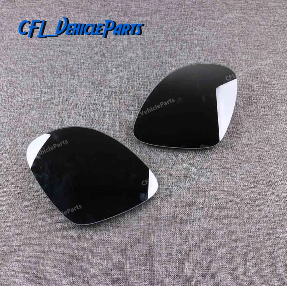 

Pair Left Right Rearview Door Side Mirror Glass Plate Heated 5N0857521 5N0857522 For VW Tiguan 2009-2016
