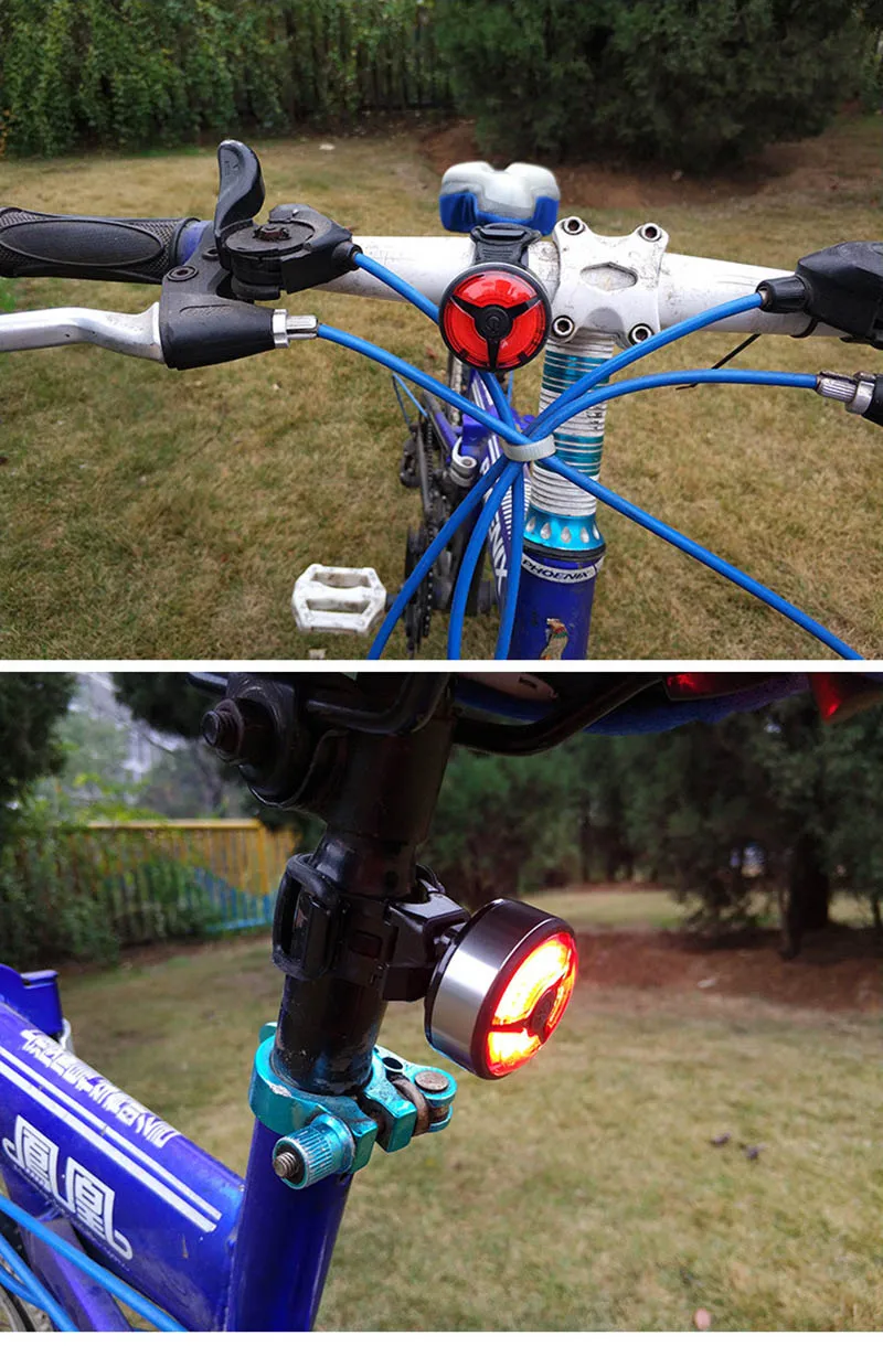 350 Lumens Waterproof Bicycle Light USB Charging Front Handlebar Lamp LED MTB Road Cycling Safety Bike Rear Taillight LT0107 (8)