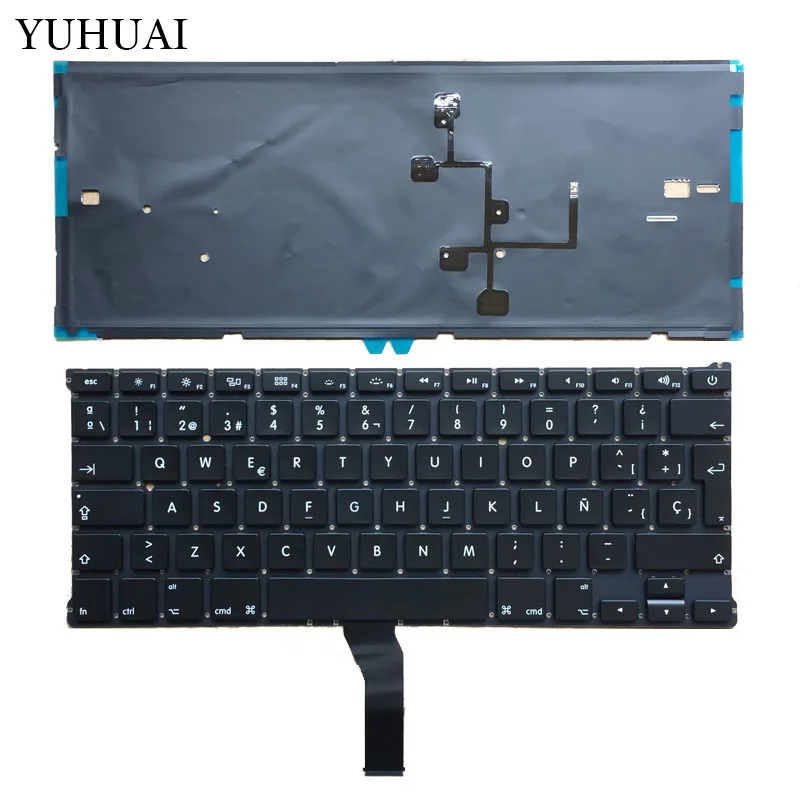 

NEW SP Keyboard For Macbook Air 13" A1466 A1369 Spanish Laptop keyboard MD231 MD232 MC503 MC504 2011-15 Years