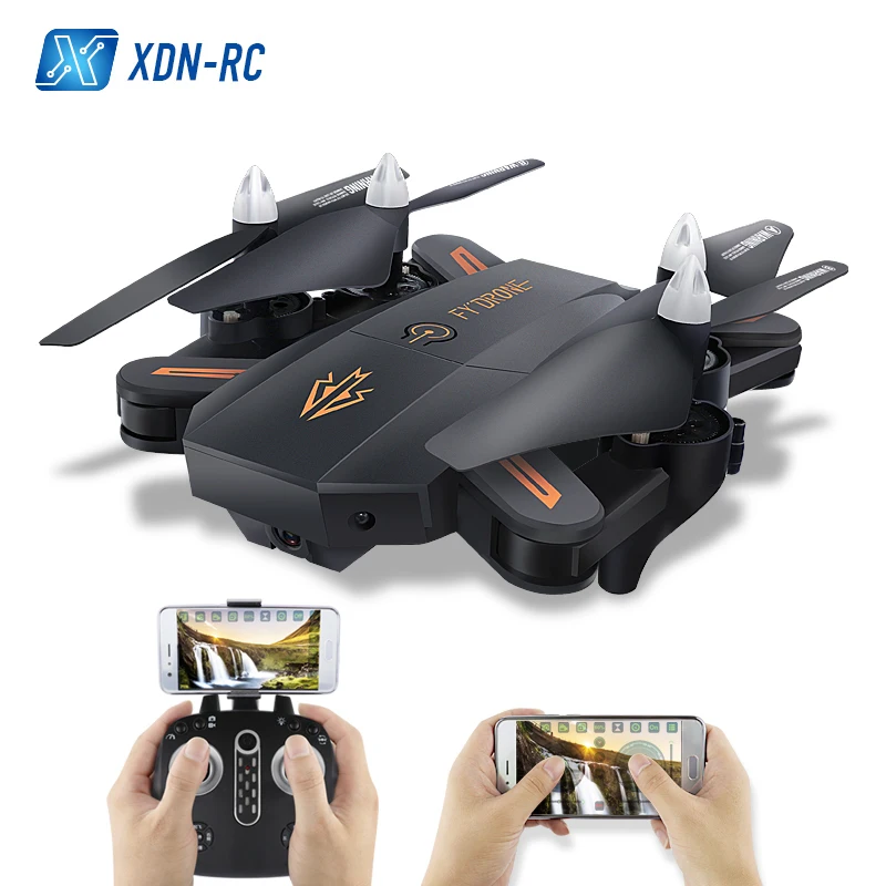 RC Mini Drone With Camera No Camera Foldable RC Quadcopter Altitude Hold RC Helicopter WiFi FPV Micro Pocket Drone rofissional