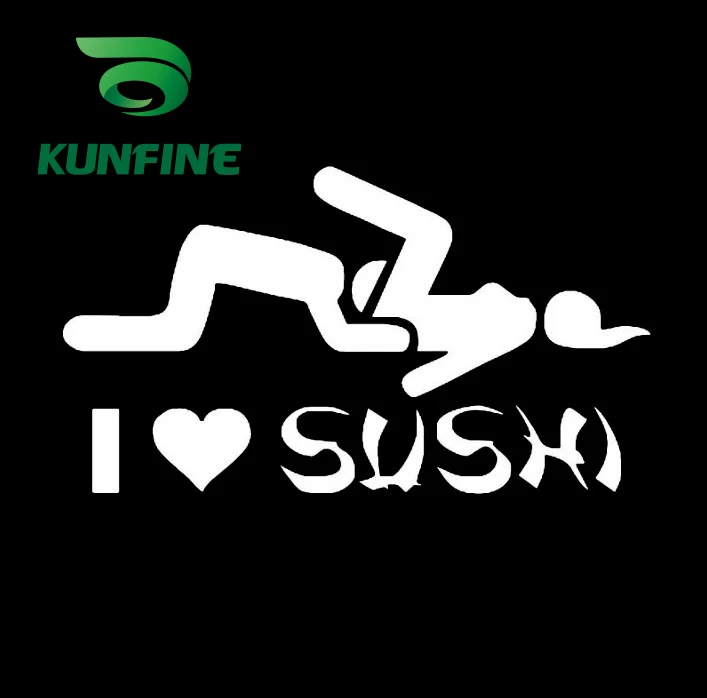 I LOVE SUSHI car sticker car decal -2