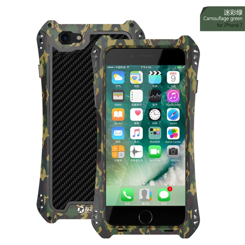 I7 R-JUST AMILA чехол для телефона для iPhone 7 чехол Чехол для iPhone 7 Plus открытый водо-ударный-пыленепроницаемый бампер чехол Coque Capa Funda