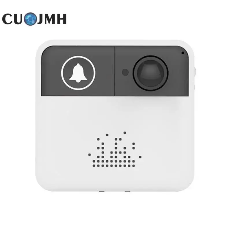 

Intelligent Visual Doorbell Home Safety System White Wireless Wifi Network Hd Phone Remote Monitoring Electronic Doorbell