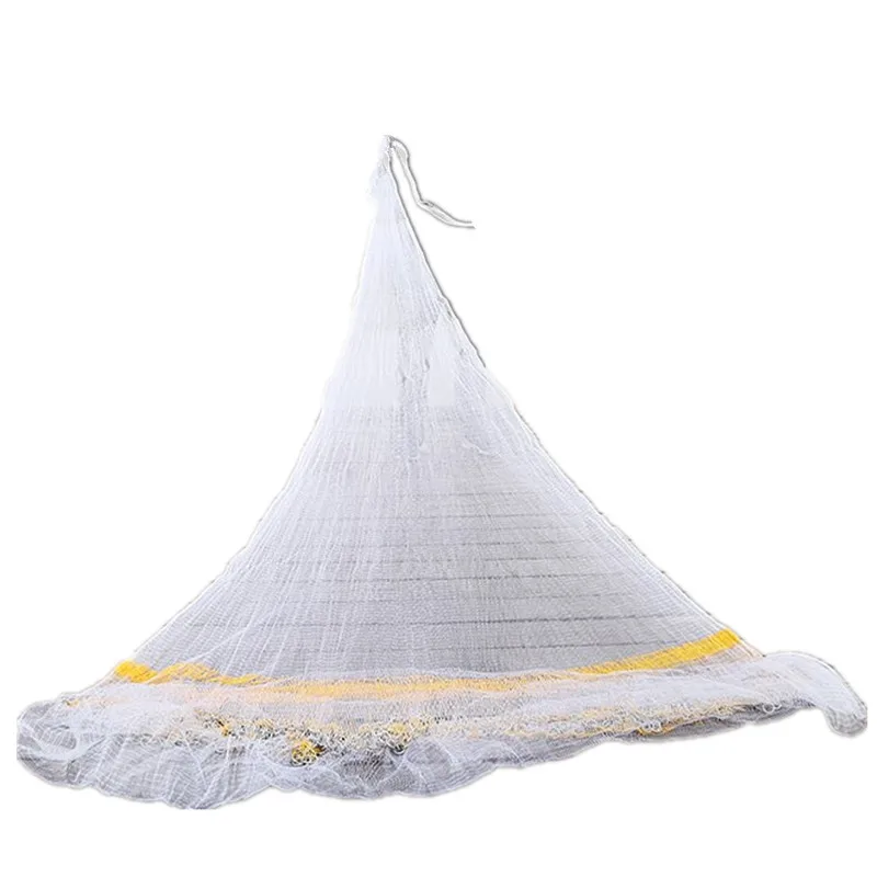 nylon cast net diameter 350cm-550cm style fishing net filet de peche hand throw net fishing network outdoor fishing tool