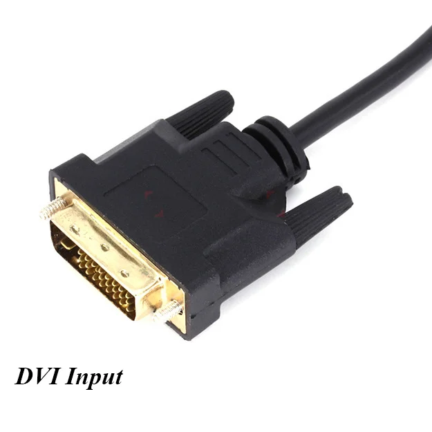 Dvi vga 어댑터 케이블 1080 p DVI-D vga 케이블 24 + 1 25pin dvi 남성 15 핀 vga 여성 비디오 컨버터 pc 디스플레이 100 pcs