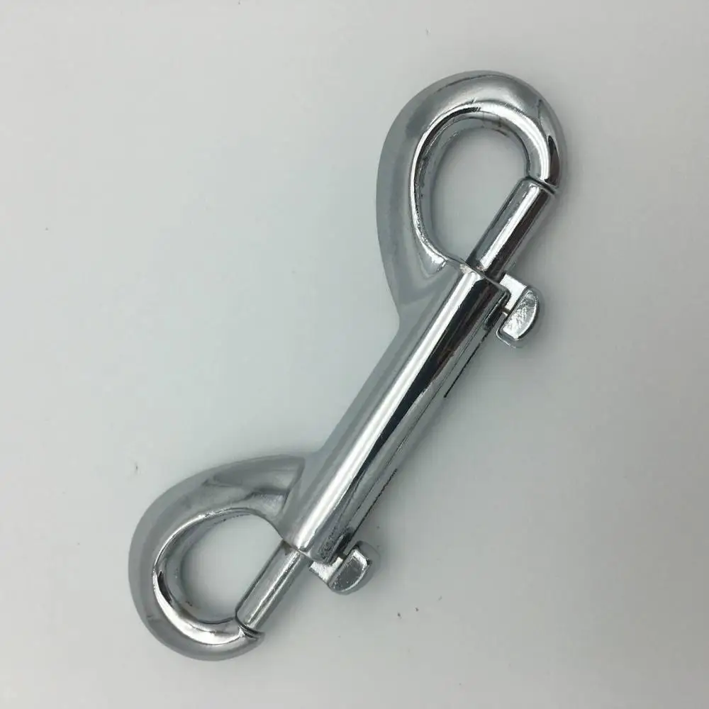 

HCSSZP 2 Pieces Double End Snap Hook Heavy Duty Stainless Steel 316 Marine Grade Luggage Double Clip Snap Hook
