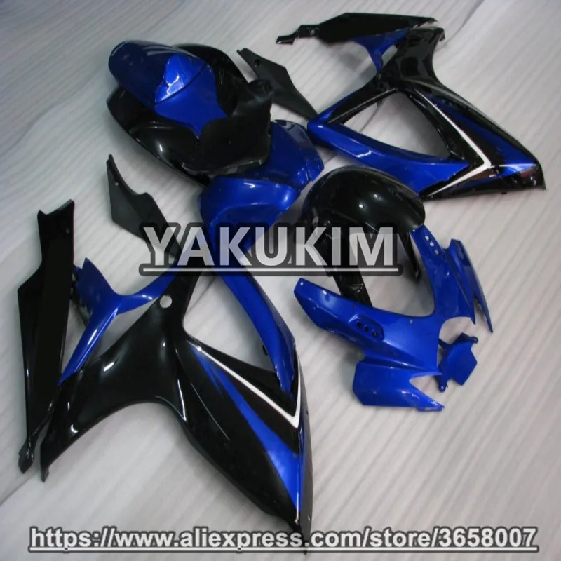 YAKUKIM комплекты обтекателей ABS для Suzuki GSXR600 GSXR750 K6 06 07 Год 2006 2007 GSXR 600 750 обтекатель