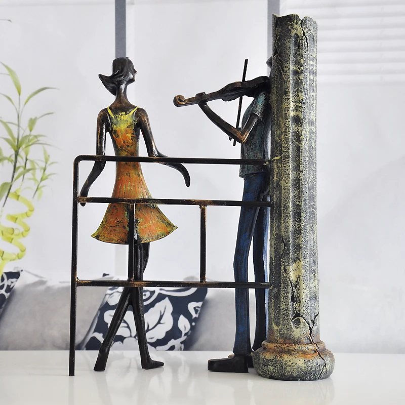 

Europe retro lovers figures decorated American country Cafe lovers Home Furnishing decoration wedding gifts