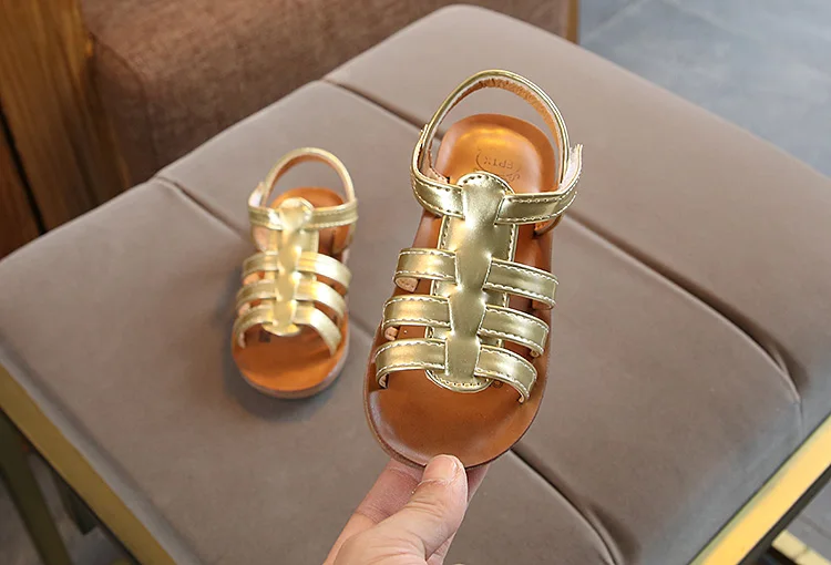 COZULMA/ г. новые сандалии для мальчиков и девочек в римском стиле, обувь для детей, летняя пляжная обувь для девочек, сандалии-гладиаторы с мягкой подошвой, детская обувь