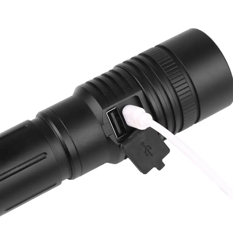 Adeing LED XHP50 супер яркий фонарик с USB зарядкой для активного отдыха кемпинга пешего