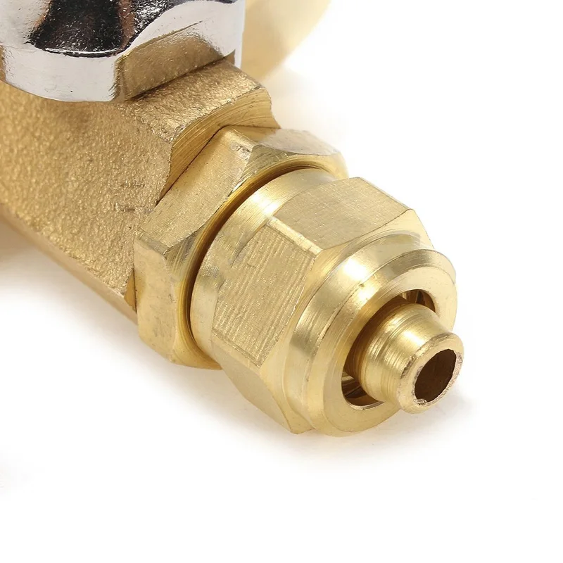 1/2'' To 1/4'' Brass Water Tap RO Feed Ball Valve Faucet Water Filter Reverse Osmosis System for Water Purifier Tap Faucet